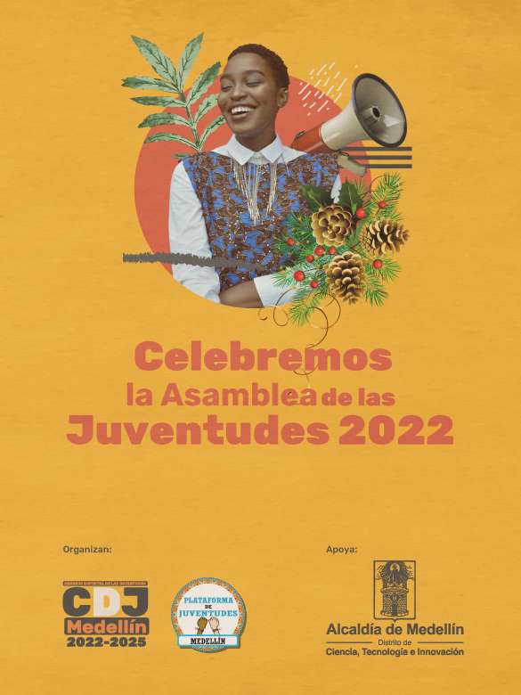 Planea y participa en la Asamblea de Juventudes de Medellín 2022 – 2