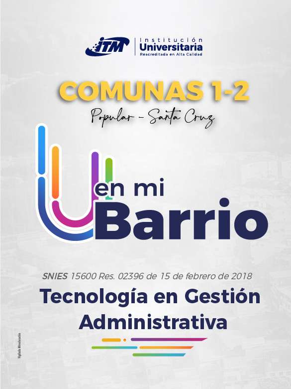 Estudia Gestión Administrativa cerca a tu casa